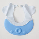 Boné infantil para hora do banho