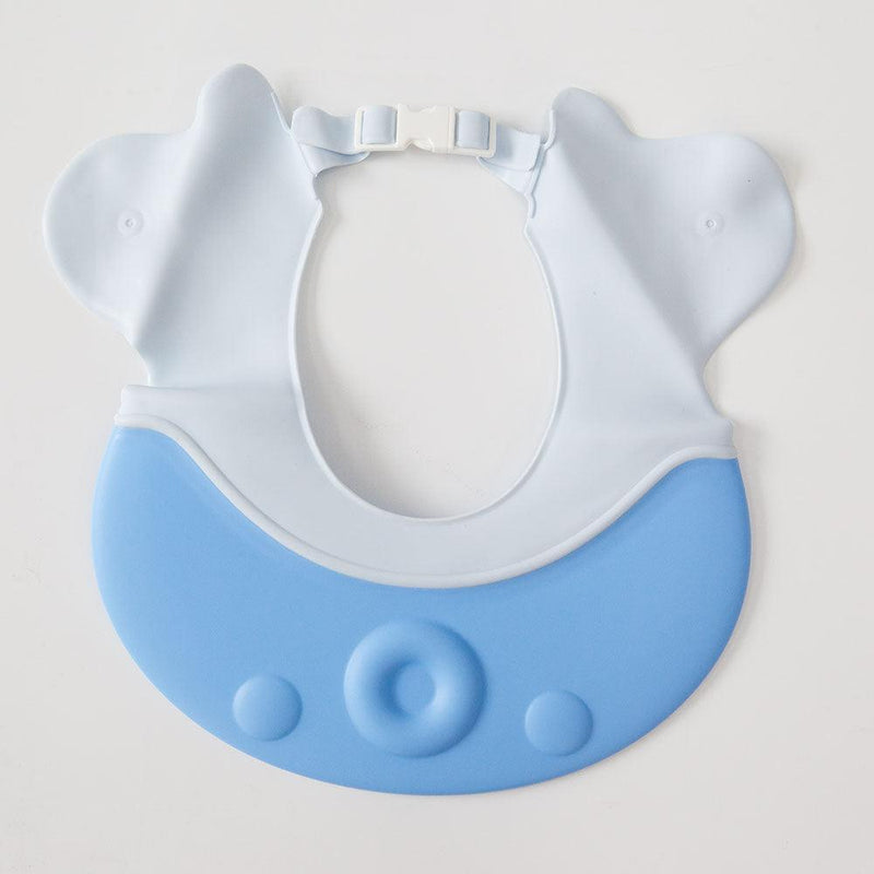 Boné infantil para hora do banho