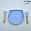 Tigela de silicone em formato de urso