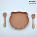 Tigela de silicone em formato de urso