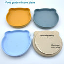 Tigela de silicone em formato de urso